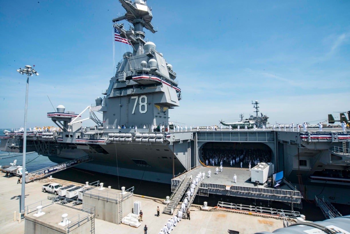 The Ford Class Carrier Is Taking U S Naval Power Into The Future The National Interest